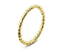 Gold Plated Silver Rings NSR-421-GP